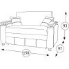 Выкатной диван Оникс 4D