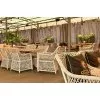 Кресло из искусственного ротанга Латте Beige