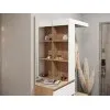 Прихожая Элла ПР-01 белый / дуб крафт золото