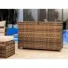 Сундук для хранения KARL 120 c колесиками коричневый