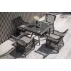 Стол из искусственного ротанга Айриш Graphite