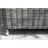 Диван из искусственного ротанга Кон Панна Graphite