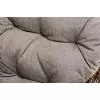 Кофейный комплект из искусственного ротанга Алиса, коричневый