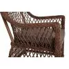 Кресло из искусственного ротанга Латте Brown