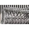 Кресло из искусственного ротанга Латте Graphite