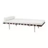 DG-HOME Кушетка Barcelona Couch Белая Кожа Класса Премиум