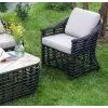 Лаунж-зона из искусственного ротанга Ницца, бронзовый