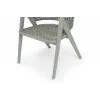 Стул Амстердам из роупа, серый