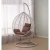 Большое подвесное кресло Gusto white