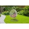 Большое подвесное кресло Gusto white