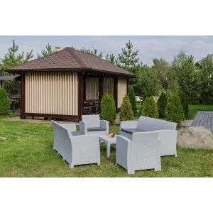 Комплект мебели GRAND LANA XL светло-серый