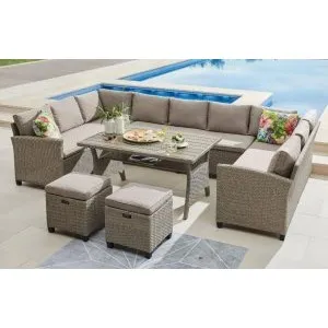 Комплект плетеной мебели AFM-370B Beige