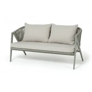 Двухместный диван из роупа Амстердам, бежевый