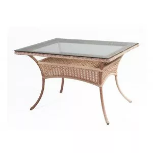 Стол прямоугольный 120 DECO светло-коричневый