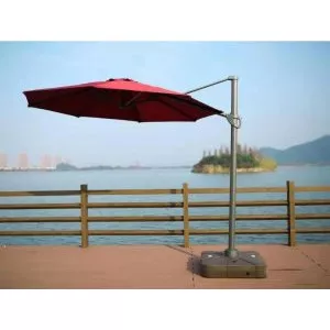 Зонт для кафе AFM-300DR-Bordo Афина