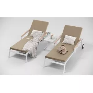 Шезлонг SOGNO S бежевый