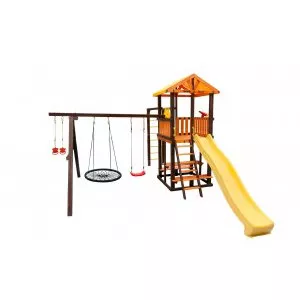 Игровой комплекс Perfetto sport Bari-6 качели Паутина