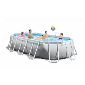 Каркасный бассейн Prism Frame Oval Intex 503х274x122 см