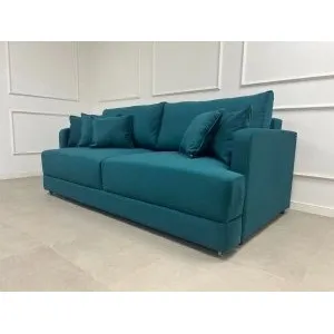 Диван еврокнижка Сиена с 5 декоративными подушками, Velutto 20