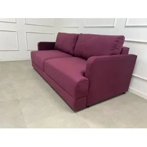 Диван еврокнижка Сиена с 5 декоративными подушками, Velutto 15