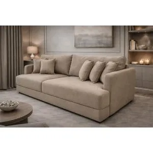 Диван еврокнижка Сиена с 5 декоративными подушками, Vivaldi 21