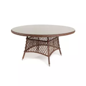 Стол из искусственного ротанга 150 Эспрессо Brown