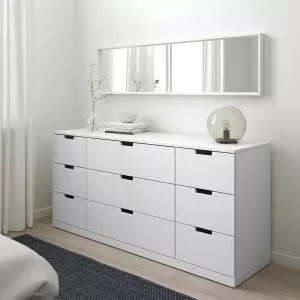 Комод Nordli 47х76х160 МДФ Икеа