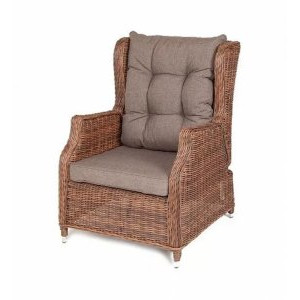 Кресло из искусственного ротанга Форио Brown