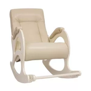 Кресло-качалка, модель 44 б/л, дуб шампань, Polaris Beige