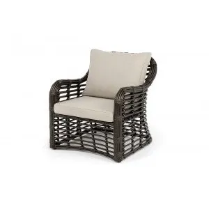 Кресло из искусственного ротанга Ницца, цвет бронзовый