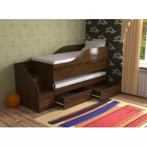 Кровать-чердак Дуэт