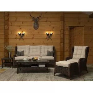 Комплект для отдыха из искусственного ротанга Малага Классик Rotang Lux