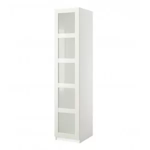 Пенал PAX Пакс IKEA с 1 дверью со стеклом