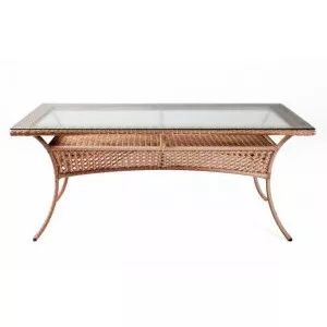 Стол обеденный DECO 180 прямоугольный, светло-коричневый