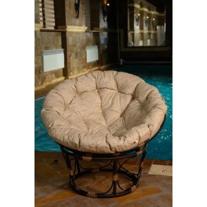 Садовое кресло Papasan орех