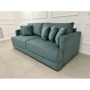 Диван еврокнижка Сиена с 5 декоративными подушками, Cilium Forest