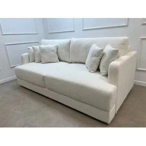 Диван еврокнижка Сиена с 5 декоративными подушками, Кемл 02