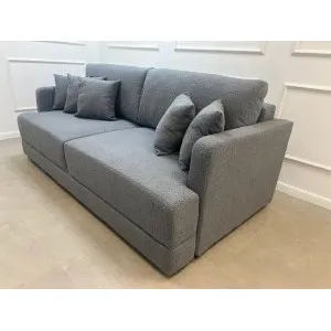 Диван еврокнижка Сиена с 5 декоративными подушками, Кемл 26