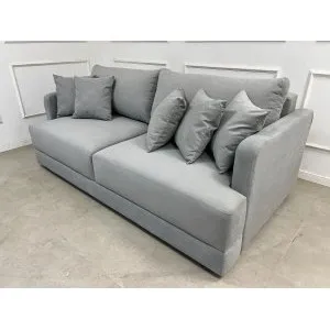 Диван еврокнижка Сиена с 5 декоративными подушками, Несси Атлантик