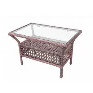 Стол кофейный прямоугольный DECO коричневый