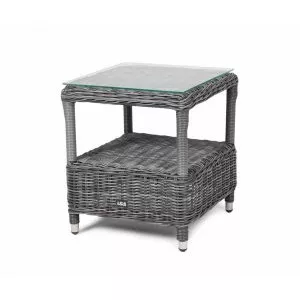 Кофейный столик из искусственного ротанга Форио Graphite