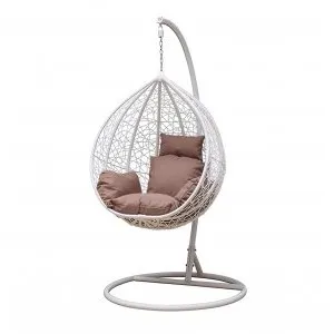 Подвесное кресло Moti white