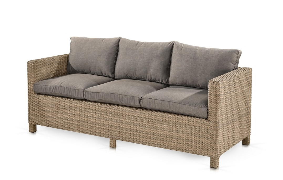 Плетеный диван S65B-W65 Light Brown Афина комплект плетеной мебели t365 s65b w65 light brown афина