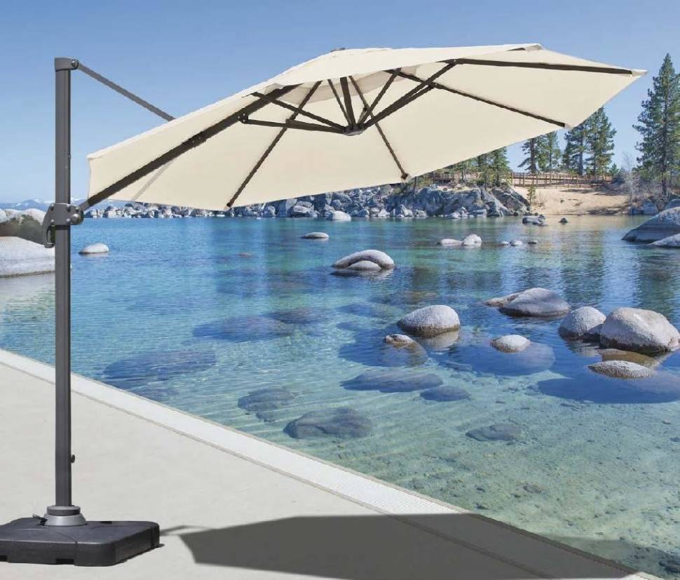Садовый зонт Garden Way А002-3000 бежевый мягкая интерьерная кровать стефани 1600 бп м экокожа бежевый