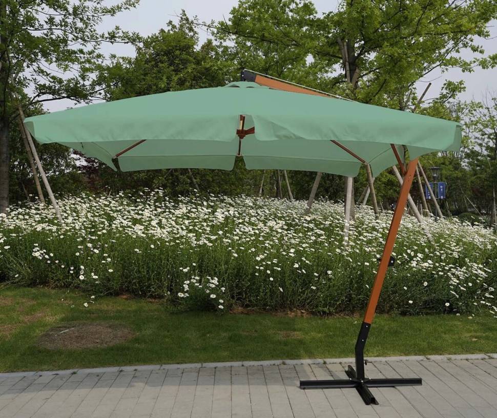 Садовый зонт Garden Way Madrid green пистон крепления передней накладки капота avers 10 шт 9046708011 10