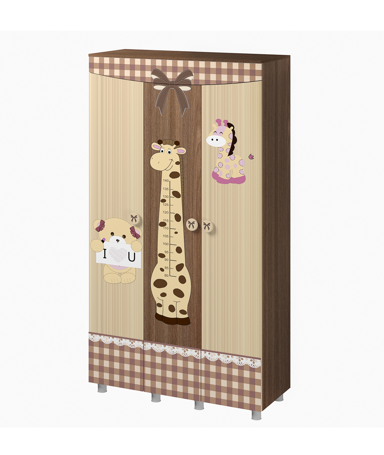 шкаф алиса 3 створчатый