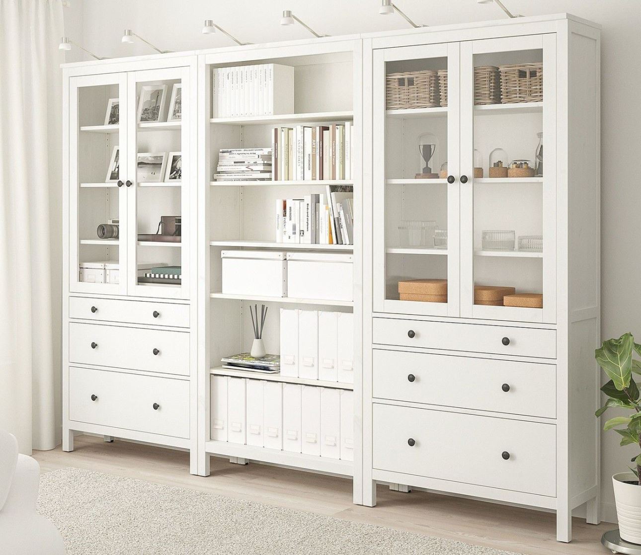 Шкаф-стеллаж Hemnes Хемнэс Икеа насадка для шурупов с 6 гранной головкой fit