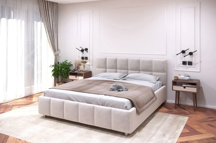 Мягкая кровать Эстель