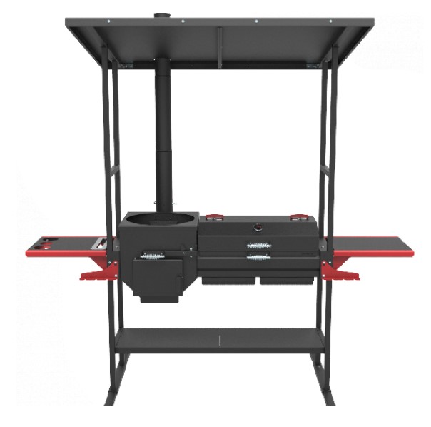 Печь-мангал-гриль Искандер 400 Инклайн Эйр