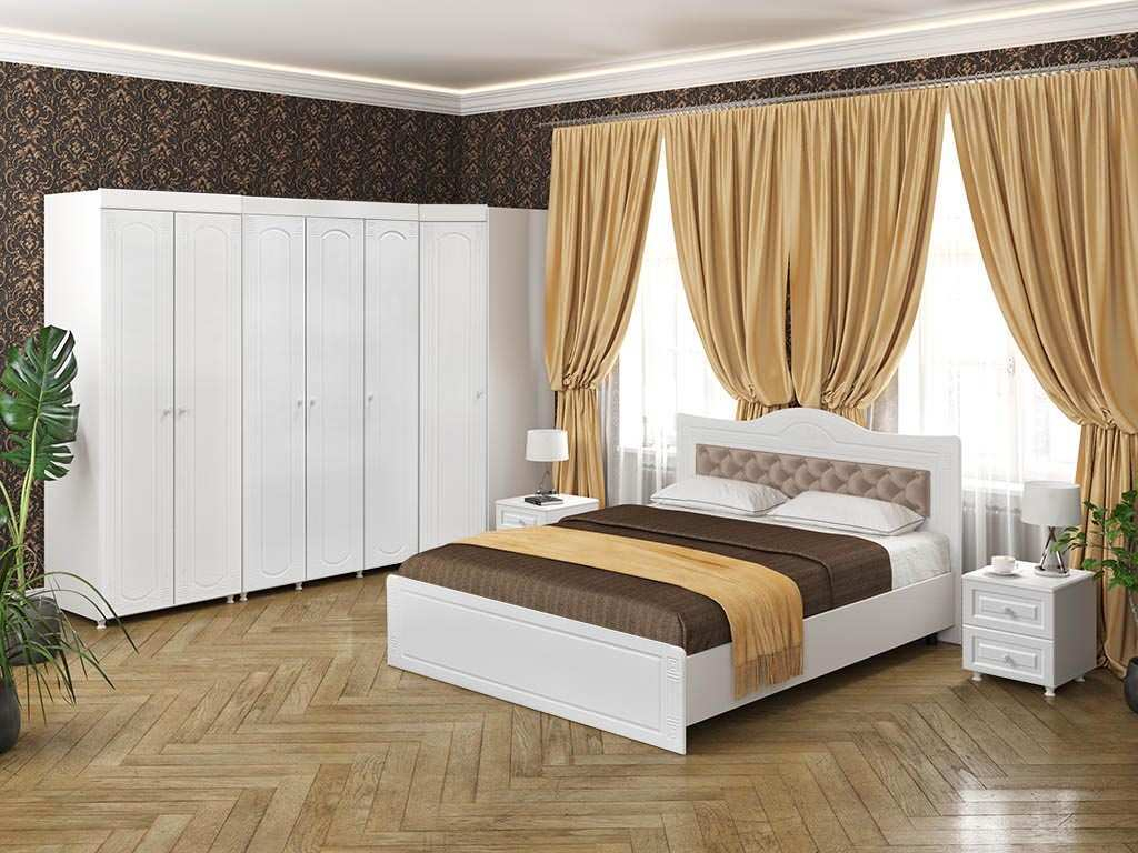 Спальня Афина 4 комплект плетеной мебели t256a yc379a w53 brown афина